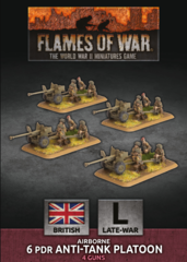 Flames of War - Airborne 6 PDR Anit-Tank Platoon